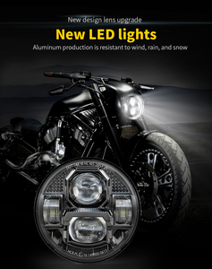 Faro LED MS-2057 da 5,75 Pollici per Harley, Triumph 2005-2010 Speed Triple, Moto <span class=keywords><strong>Victory</strong></span> 2017, Moto <span class=keywords><strong>Victory</strong></span> Octane - Product Image 6
