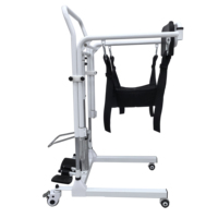 Lève-personne hydraulique pour patients, dispositif de levage portable pour personnes handicapées, pour un transfert sécurisé des personnes âgées du lit au fauteuil roulant, à la toilette