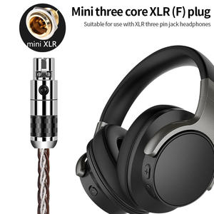 Haute qualité 3.5mm mâle à <span class=keywords><strong>Mini</strong></span> <span class=keywords><strong>XLR</strong></span> femelle câble femelle PVC tressé haut-parleur Microphone câble HiFi <span class=keywords><strong>Jack</strong></span> câble Audio 3.5 MM - Product Image 5