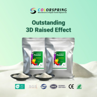 Poudre DTF 3D Colorspring Stereo Made Easy de 1 kg pour sacs – Durabilité perfectionnée