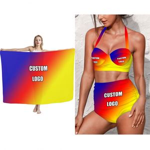 Maillots de bain imprimé rouge, <span class=keywords><strong>tatouage</strong></span> polynésien Direct d'usine, paréos longs pour femmes, Cover-up, Bikini confortable, vêtements de plage, 2023 - Product Image 4
