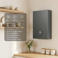 Chauffe-eau électrique instantané mural intelligent Fengt de haute qualité 27KW à température constante pour garage métallique (version anglaise)