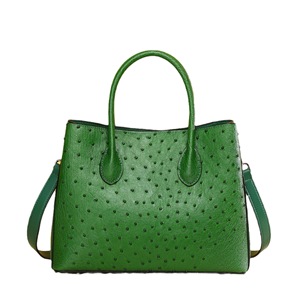 Bolsos de Lujo para <span class=keywords><strong>Mujer</strong></span>, Estilo Sac Carre con Motivo de Avestruz, Cierre Magnético, Diseño Moderno, Multiusos, para Uso Diario - Product Image 1