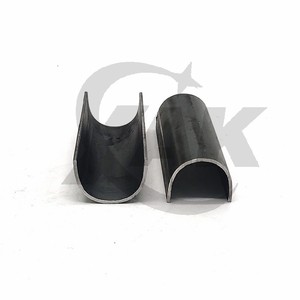 Okai Custom <span class=keywords><strong>U</strong></span>-Shaped Canal de Aço Carbono Hot-Dip Galvanizado para Frio-Bent Construção Cortina Paredes Incluídas Corte Personalizado