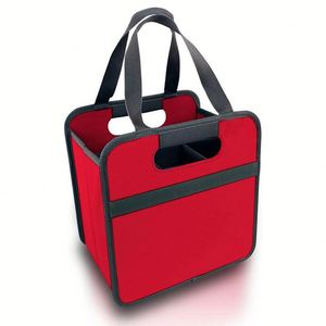 Multifunctional Nylon Zipper Car-Mounted Wine Storage Box & Foldable Trunk Bag 12/9/6/4/2 Bottle Capacity - Product Image 3