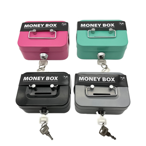 Sáng Tạo Mini Kim Loại Tiền Hộp Di Động Thông Minh Khóa Lưu Trữ Tiền Mặt Với Của Nhãn Hiệu Điện Halloween Món Quà Giáng Sinh Đồng Xu Saver - Product Image 1