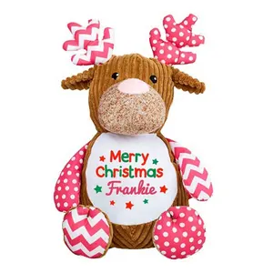 Stuffed Plush Animals Reindeer Stuffed Animals For Embroidery