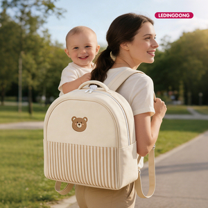 <span class=keywords><strong>Sac</strong></span> à <span class=keywords><strong>dos</strong></span> multifonctionnel pliable 2-en-1 pour bébé nouveau-né : lit portable et <span class=keywords><strong>sac</strong></span> à couches - Product Image 6