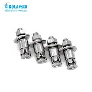 SS304 SS316 stainless steel undercut anchor bolt