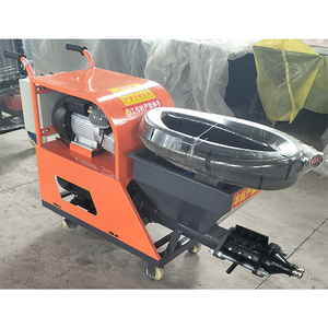 Parede cimento transporte fluxo 4m3/h Multi-funcional argamassa gesso bomba de alta pressão argamassa bomba - Product Image 4