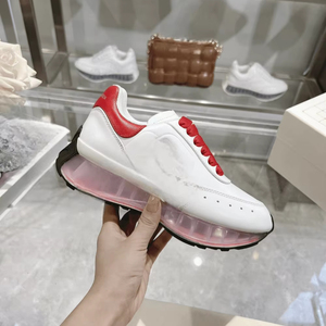 รองเท้ากีฬา Alexander รุ่นใหม่ปี 2026 ดีไซน์ทันสมัยสำหรับผู้ชายและผู้หญิง พื้นรองเท้าโปร่งใสสีแดง Scorpion Mc Tail น้ำหนักเบา - Product Image 1