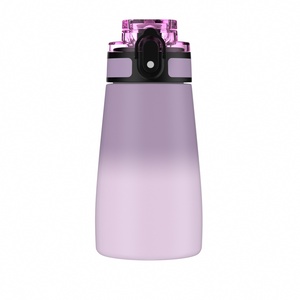 Custom Children Powder-coated Double Wall <b>One</b> Click Lid Leakproof Portable Kids Vacuum Outdoor Travel Digital Design - Product Image 2