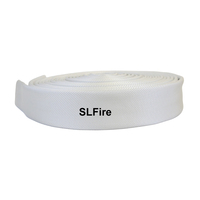 Tuyau d'incendie flexible en caoutchouc EPDM de 50 mm, résistant à 15 bars, avec raccord, équipement de lutte contre l'incendie, tube plat en caoutchouc durable
