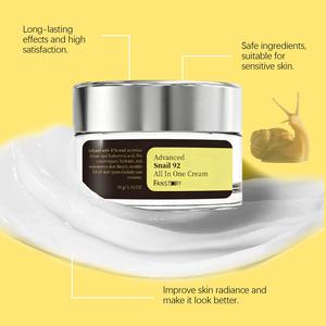 Popolare per la cura della pelle filtrato organico di secrezione di lumaca 92% l'acido ialuronico ripara completamente la pelle idratante crema per il viso liscia - Product Image 3