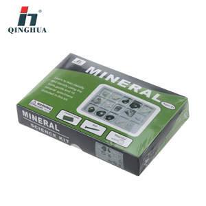 Boîte d'échantillons de minéraux cristallins Qinghua QH4009-4, composée de 15 types de minéraux, pour l'enseignement et l'utilisation par les étudiants. - Product Image 2