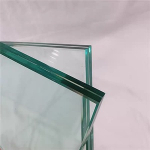 Verre feuilleté transparent, verre flotté clair, insonorisation pour mur-rideau et passerelle en verre - Product Image 1