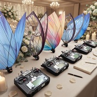 Drone papillon bionique RC LED professionnel populaire à ailes battantes, détachable, nouvelle arrivée, élégant, vintage, moderne, pour mariage romantique