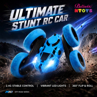 Voiture télécommandée Belinda RC pour enfants, jouet de cascade, double face, 2.4G, radiocommandée, Crawler RC, voiture de drift, cadeaux, voitures RC