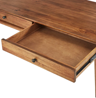 Table basse avec rangement, sensibilité raffinée, deux tiroirs, design simple, table de bar