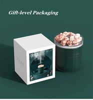 Mini humidificateur en gros 400ml brume veilleuse arôme cristal sel pierre huile essentielle diffuseur humidificateur