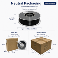 Filament d'imprimante 3D flexible en TPU arc-en-ciel 85A 1,75 mm, ultra-doux, dégradé, élastique, bobine de 1 kg pour impression FDM FFF