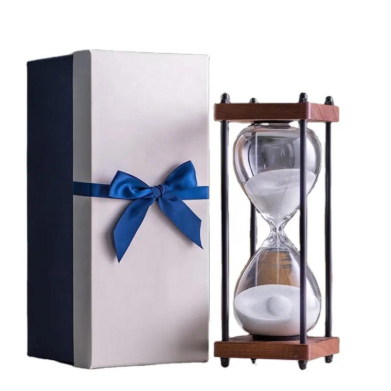 Creative Home Wohnzimmer Dekoration Metall Vintage Sand Sanduhr Dekoration Timer Uhr Sanduhr Glas Sand Timer