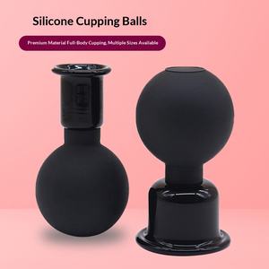 ถ้วยนวดหน้าแบบยางสีดำ สำหรับนวดสลายไขมัน ลดริ้วรอย ถ้วยดูดสุญญากาศ ยางคุณภาพสูง ดูดแรง ยืดหยุ่นสูง - Product Image 2