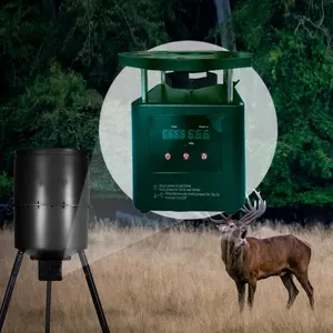 Wild Deer Bộ Hẹn Giờ Cho Ăn, Bộ Động Cơ Và Bộ Hẹn Giờ Cho Hươu Tất Cả Trong Một Đĩa Xoay Bằng Kim Loại Giá Đỡ Có Thể Điều Chỉnh Màu Xanh Đậm - Product Image 4