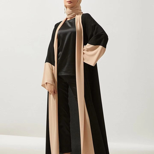 Ropa musulmana para mujer Abaya, costura de protección solar, manga esponjosa a la moda, Túnica de Oriente Medio, uniforme LARGO DE Dubái, Abaya de lujo - Product Image 1