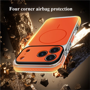 Funda Magnética Estilo <span class=keywords><strong>iPhone</strong></span> 17 para <span class=keywords><strong>iPhone</strong></span> 15 <span class=keywords><strong>Pro</strong></span> Max, Protector de Lente con Orificios Precisos y Carcasa Rígida de Acrílico Resistente a Impactos - Product Image 2