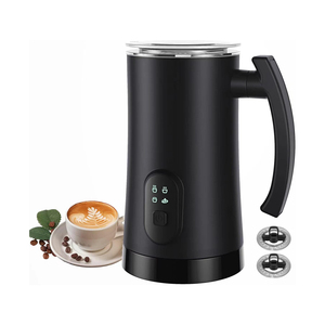 Espumador de Leche Automático de Acero Inoxidable Calentado para el Hogar, Máquina de Espuma de Leche de 500ml, Venta al por Mayor - Product Image 1