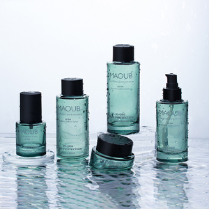 化粧品用 ガラスボトルセット ポンプ スプレー スポイト 琥珀色 30ml/120ml/50ml 遮光瓶 詰め替え容器 - Product Image 2