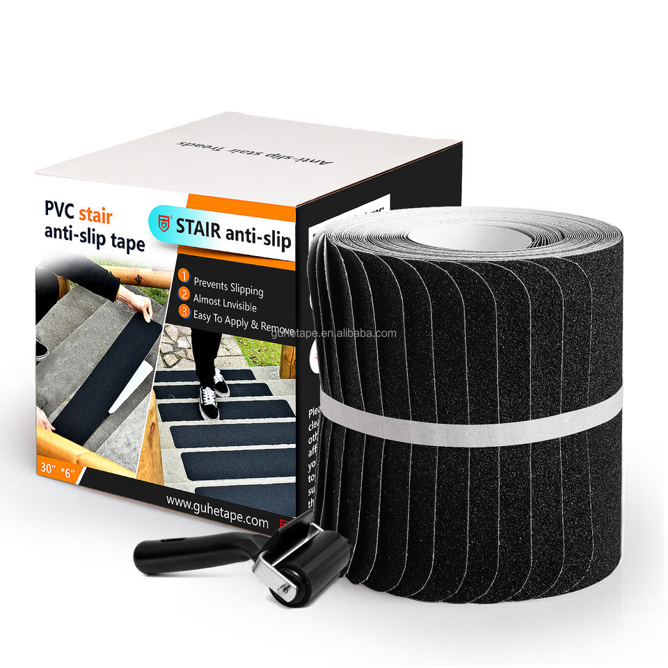 Anti Slip Strip 4" X 24" Best Grip Tape Grit Non Slip Outdoor Non-slip Tape,High Traction Friction Abrasive Adhesive For Stairs