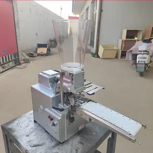 고효율 일본 교자 메이커 기계 교자 만두 만들기 기계 테이블 탑 반자동 중국 만두 기계