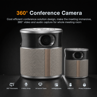 Anywii Auto Track All-in-One Système de vidéoconférence panoramique à 360 degrés Garantie 1 an sur le haut-parleur Microphone de caméra