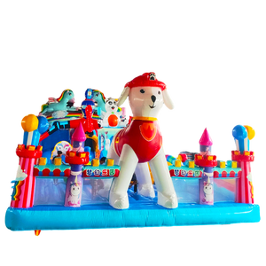 Castillo Inflable Gigante de Dibujos Animados, Fabricado en Fábrica, Material de PVC, 8x20m, Fácil de Instalar, Uso Comercial, Parques de Diversiones, <span class=keywords><strong>Fiestas</strong></span> <span class=keywords><strong>Infantiles</strong></span> - Product Image 6