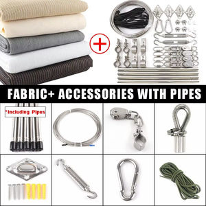 Auvent télescopique extérieur en HDPE, filet pare-soleil ondulé, anti-UV, pergolas, auvent rétractable, voiles d'<span class=keywords><strong>ombrage</strong></span> pour piscine - Product Image 3