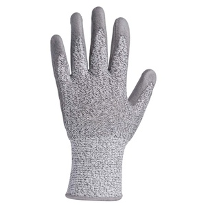 High Quality Cut Resistant Coated Gloves Safety <b>Garden</b> Anti Cut Working Gloves Custom logo Palm with Pu Coated - Product Image 3