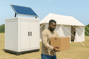 太陽光発電式冷凍コンテナ＆リモートエリア向けウォークインクーラー オフグリッドコンテナ冷蔵室 太陽光冷蔵チェーンソリューション - Product Image 6