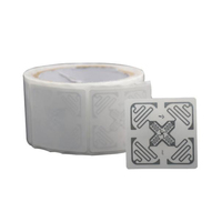 Etiqueta NFC Blanca Imprimible de 13.56MHz RFID NFC para Gestión de Pagos, Etiqueta Adhesiva RFID Impermeable, Inlay Húmedo