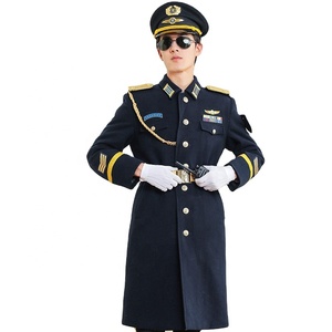 Cappotto <span class=keywords><strong>di</strong></span> lana monopetto <span class=keywords><strong>di</strong></span> alta qualità per gli uomini nuovo Design cappotto invernale per le guardie <span class=keywords><strong>di</strong></span> <span class=keywords><strong>sicurezza</strong></span> - Product Image 4