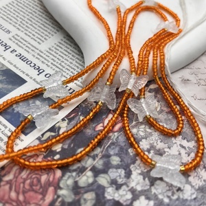 Nuova Collezione 2025: Catena da Vita Africana - Catena per il Corpo Bohemien da 50 Pollici con Chiusura a Nastro, Catena da Spiaggia, Perline da Vita all'Ingrosso - Product Image 6