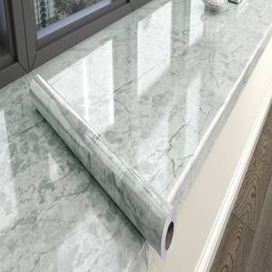 Design <span class=keywords><strong>de</strong></span> luxe Papier peint auto-adhésif en PVC pour mur Marbre <span class=keywords><strong>Vinyle</strong></span> Wrap Cuisine <span class=keywords><strong>Plan</strong></span> <span class=keywords><strong>de</strong></span> <span class=keywords><strong>travail</strong></span> Feuille <span class=keywords><strong>de</strong></span> PVC pour meubles - Product Image 5