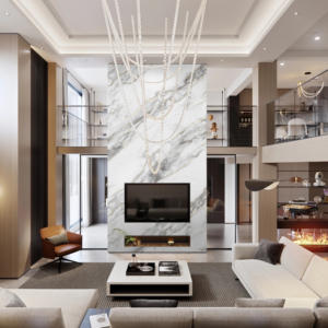 Panneaux muraux en PVC imitation marbre, panneaux muraux en PET brillant, panneaux muraux en bambou carbone solide pour la décoration d'intérieur - Product Image 6