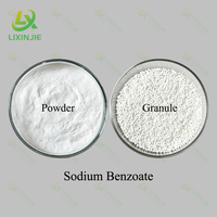 Lixinjie Factory Benzoate de sodium double forme en poudre et granulés CAS532-32-1 E211 Additif alimentaire Certifié Casher Halal Sac de 25 kg