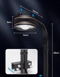Volledig Spectrum <span class=keywords><strong>Aquarium</strong></span> Led Downlight Voor Koraalrif Plantengroei Ip68 55W - Product Image 3