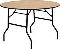Table pliante en acier inoxydable de 1,5 m, écologique, pour intérieur/extérieur, idéale pour mariages, banquets, fermes, salles à manger, salons, écoles et entrées.