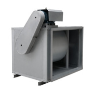 Ventilateur d'extraction carré en ligne, système de Ventilation, ventilateur industriel rectangulaire en ligne