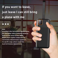 PowerBank portátil clásico de 30000mAh de Venta caliente con pantalla LED Nuevo diseño Salida USB dual y banco de energía de entrada Micro USB