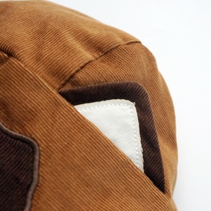 Niños abrigo Príncipe Archie estilo patchwork Procyon Lotor de pana de algodón Qui-cosido chaqueta y abrigo - Product Image 5